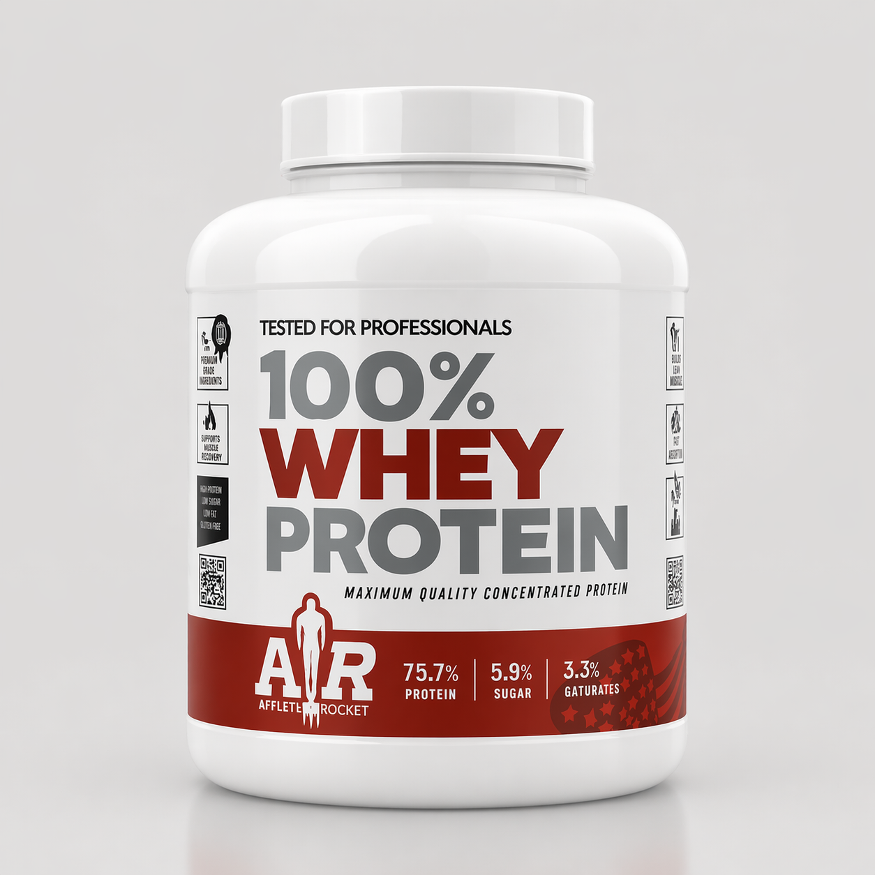 Proteína 100% WHEY - AMERICAN ROCKET